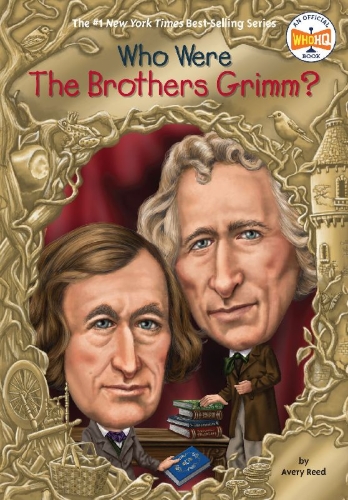 Buchcover und Innenansicht für das Buch: Who Were the Brothers Grimm?