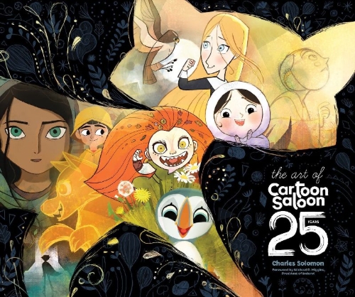 Buchcover und Innenansicht für das Buch: The Art of Cartoon Saloon: 25 Years
