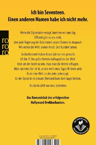Buchcover und Innenansicht für das Buch: Seventeen