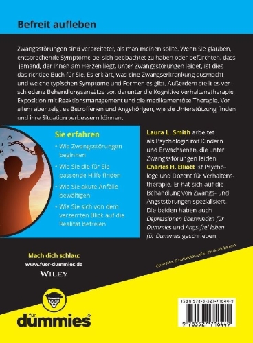Buchcover und Innenansicht für das Buch: Obsessive Compulsive Disorder