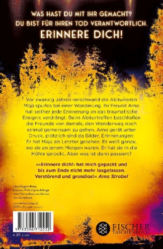 Buchcover und Innenansicht für das Buch: Erinnere dich!