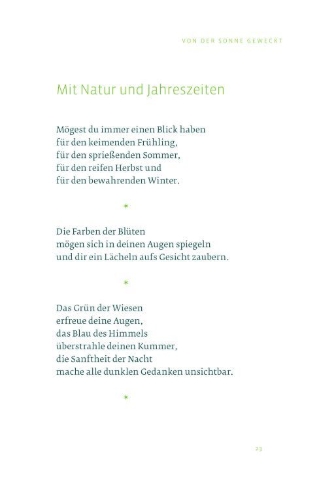 Buchcover und Innenansicht für das Buch: Irische Segensgebete