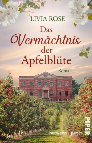 Buchcover und Innenansicht für das Buch: Das Vermächtnis der Apfelblüte