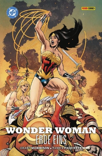 Buchcover und Innenansicht für das Buch: Wonder Woman: Earth One