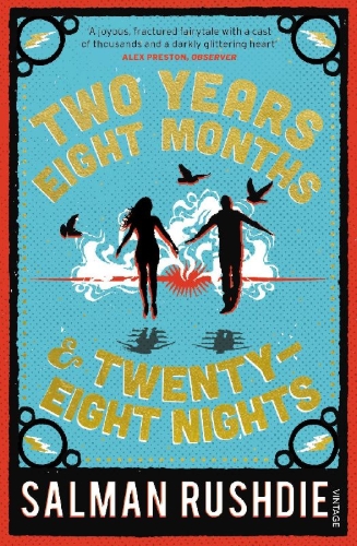 Buchcover und Innenansicht für das Buch: Two Years Eight Months and Twenty-Eight Nights
