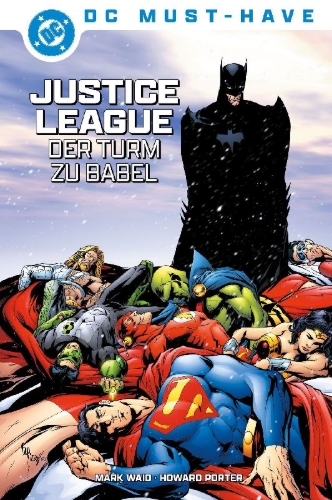 Buchcover und Innenansicht für das Buch: JLA 18-21, 32-33, 43-46, JLA: Secret Files 3