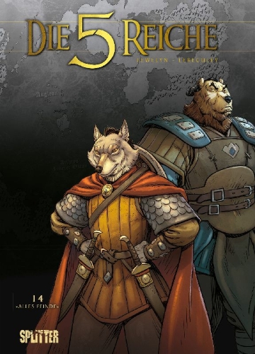 Buchcover und Innenansicht für das Buch: Les 5 Terres 14