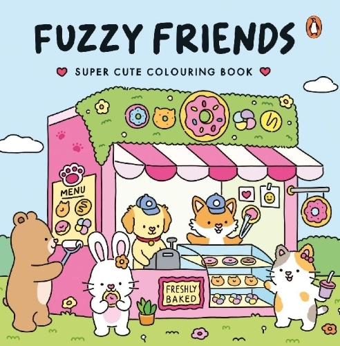 Buchcover und Innenansicht für das Buch: Fuzzy Friends