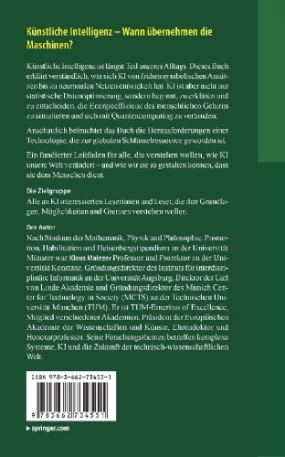 Buchcover und Innenansicht für das Buch: Künstliche Intelligenz - Wann übernehmen die Maschinen?