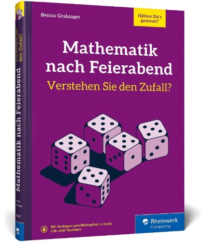 Buchcover und Innenansicht für das Buch: Mathematik nach Feierabend - Verstehen Sie den Zufall?
