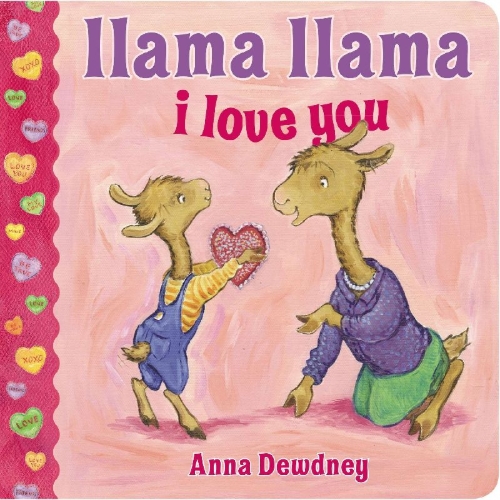 Buchcover und Innenansicht für das Buch: Llama Llama I Love You