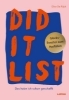 Buchcover und Innenansicht für das Buch: Did it list: maak je reverse bucketlist. Alles wat ik al beleefd heb