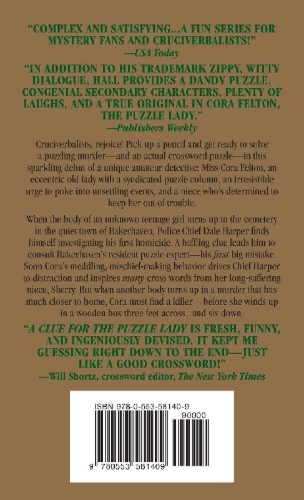 Buchcover und Innenansicht für das Buch: A Clue for the Puzzle Lady