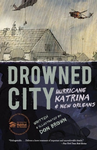 Buchcover und Innenansicht für das Buch: Drowned City