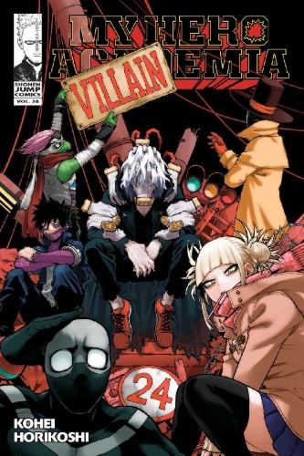 Buchcover und Innenansicht für das Buch: My Hero Academia, Vol. 24