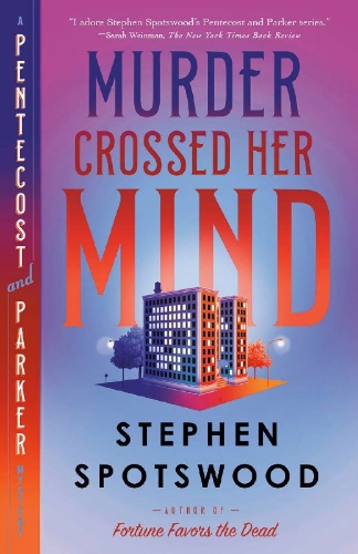 Buchcover und Innenansicht für das Buch: Murder Crossed Her Mind