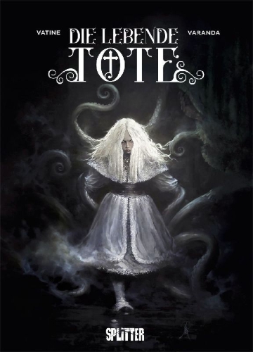 Buchcover und Innenansicht für das Buch: Die lebende Tote