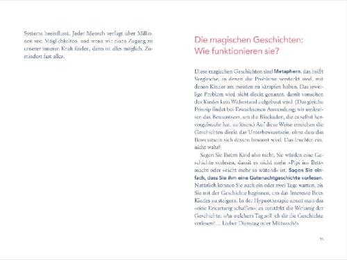 Buchcover und Innenansicht für das Buch: Les histoires magiques du soir