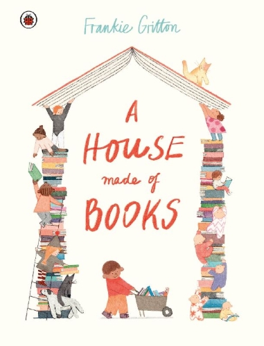 Buchcover und Innenansicht für das Buch: A House Made of Books