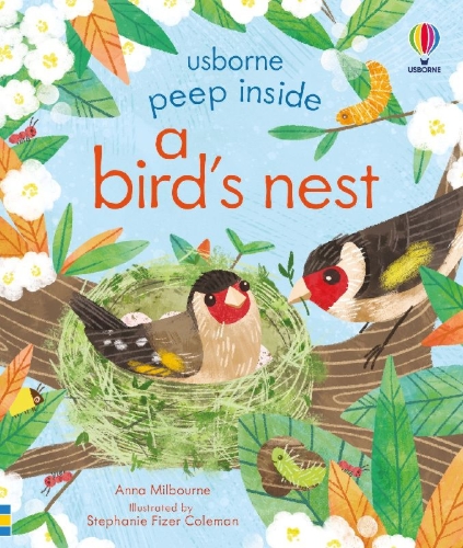 Buchcover und Innenansicht für das Buch: Peep Inside a Bird's Nest