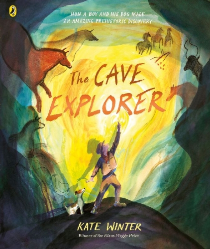 Buchcover und Innenansicht für das Buch: The Cave Explorer