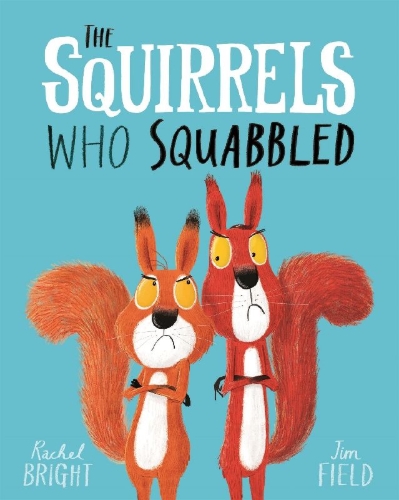 Buchcover und Innenansicht für das Buch: The Squirrels Who Squabbled