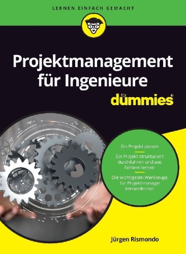 Buchcover und Innenansicht für das Buch: Projektmanagement für Ingenieure für Dummies