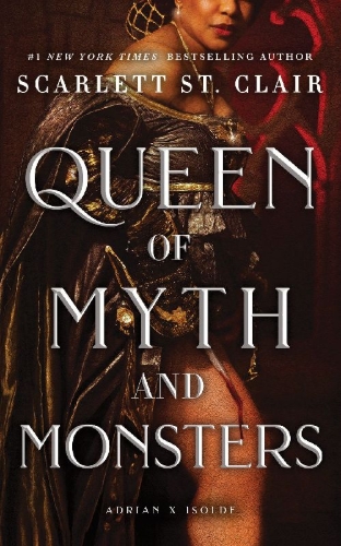 Buchcover und Innenansicht für das Buch: Queen of Myth and Monsters