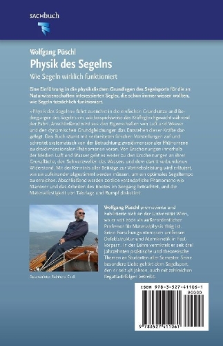 Buchcover und Innenansicht für das Buch: Physik des Segelns