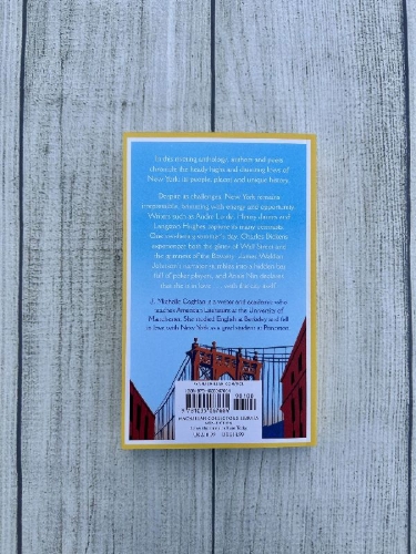 Buchcover und Innenansicht für das Buch: New York: A Literary Anthology