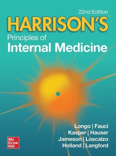 Buchcover und Innenansicht für das Buch: Harrison's Principles of Internal Medicine (Vol.1 & Vol.2)