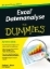 Buchcover und Innenansicht für das Buch: Excel Datenanalyse für Dummies