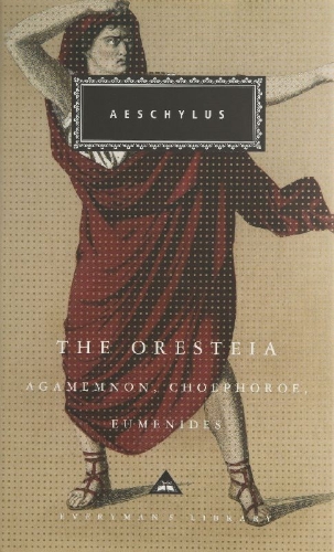 Buchcover und Innenansicht für das Buch: The Oresteia