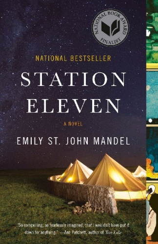 Buchcover und Innenansicht für das Buch: Station Eleven