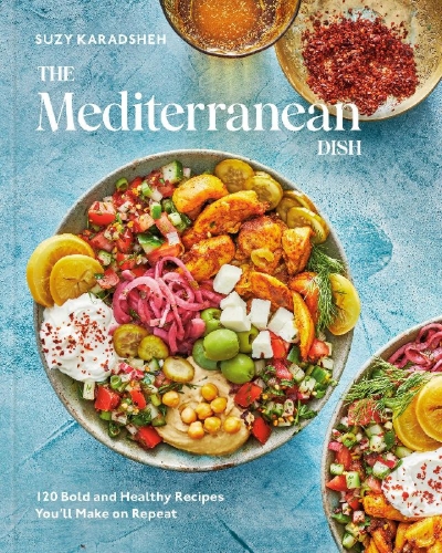 Buchcover und Innenansicht für das Buch: The Mediterranean Dish