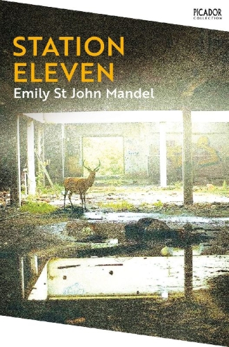 Buchcover und Innenansicht für das Buch: Station Eleven