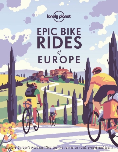 Buchcover und Innenansicht für das Buch: Epic Bike Rides of Europe