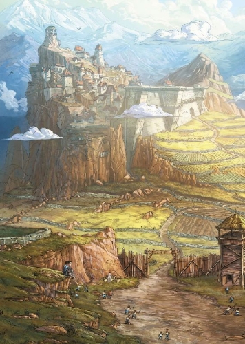 Buchcover und Innenansicht für das Buch: Die Saga der Zwerge. Band 25