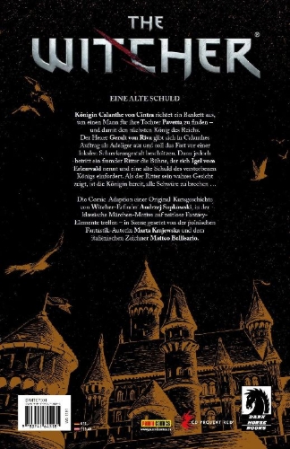 Buchcover und Innenansicht für das Buch: The Witcher: A Question of Price