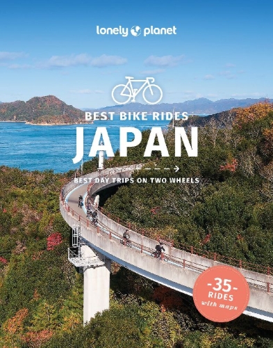 Buchcover und Innenansicht für das Buch: Lonely Planet Best Bike Rides Japan