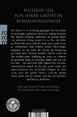 Buchcover und Innenansicht für das Buch: Sisi: Verlangen und Verrat
