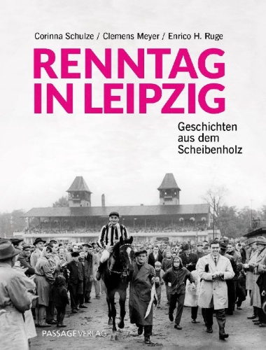 Buchcover und Innenansicht für das Buch: Renntag in Leipzig