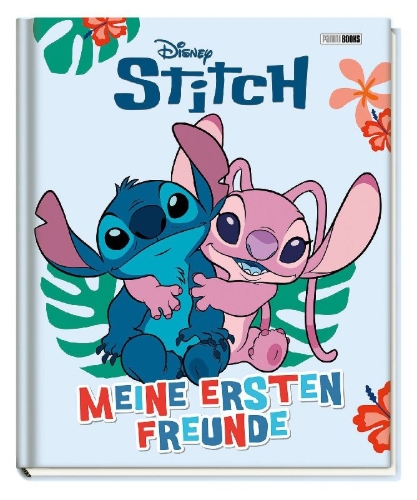 Buchcover und Innenansicht für das Buch: Disney Stitch: Meine ersten Freunde