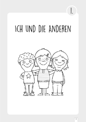 Buchcover und Innenansicht für das Buch: Sprachförderung für das ganze Schuljahr