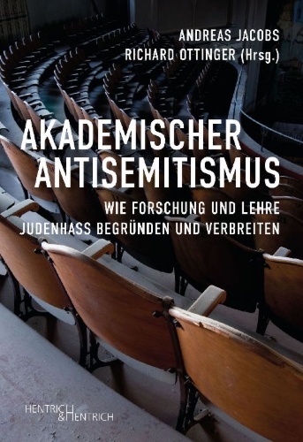 Buchcover und Innenansicht für das Buch: Akademischer Antisemitismus