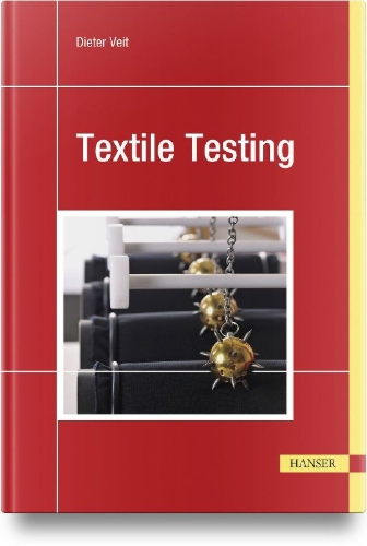Buchcover und Innenansicht für das Buch: Textile Testing