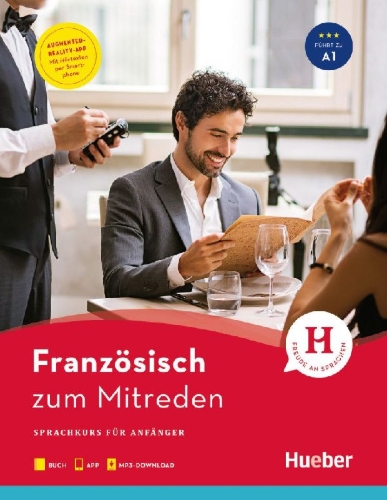 Buchcover und Innenansicht für das Buch: Französisch zum Mitreden / Buch mit Audios online