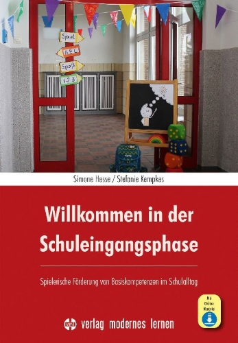 Buchcover und Innenansicht für das Buch: Willkommen in der Schuleingangsphase