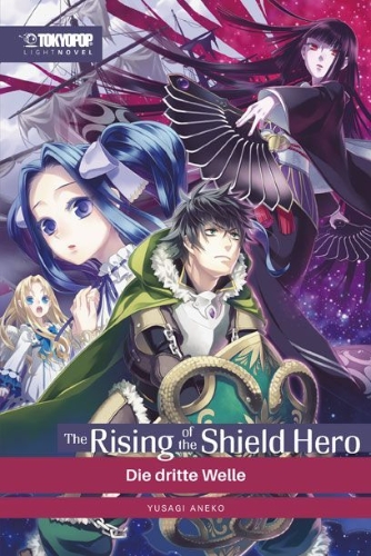 Buchcover und Innenansicht für das Buch: The Rising of the Shield Hero Light Novel 03