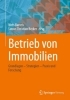 Buchcover und Innenansicht für das Buch: Betrieb von Immobilien